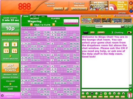 90 Ball 888Bingo