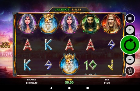 Asgard Deluxe - RTG Progressive Slot