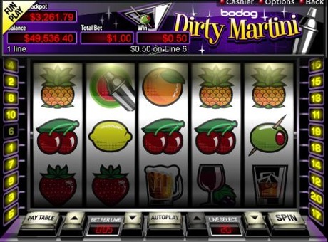 Dirty Martini - RTG Progressive Slot