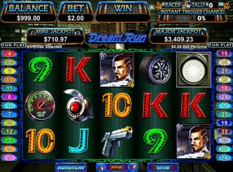 Dream Run - RTG Progressive Slot