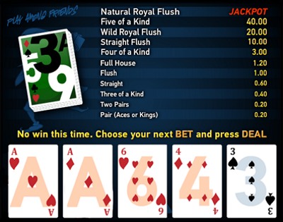 Friendly Joker Poker Progressive