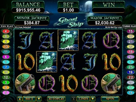 Ghost Ship - RTG Progressive Slot