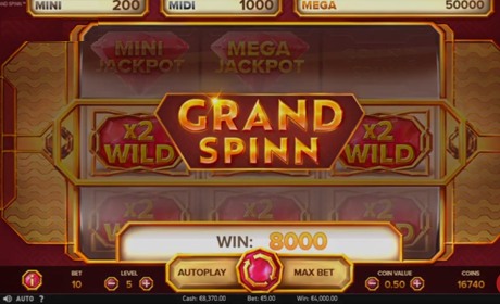 Grand Spinn Superpot Slot