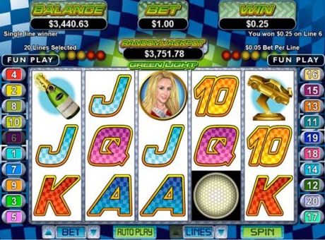 Green Light - RTG Progressive Slot