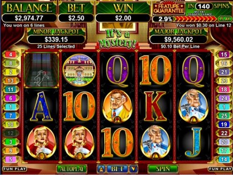 Its a Mystery - RTG Progressive Slot