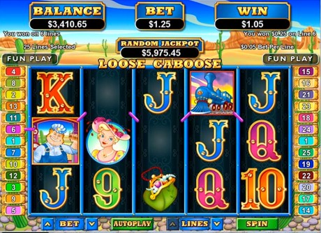 Gold Mine Jackpot - Loose Caboose Slot