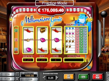 Millionaire Genie SkillOnNet Slot