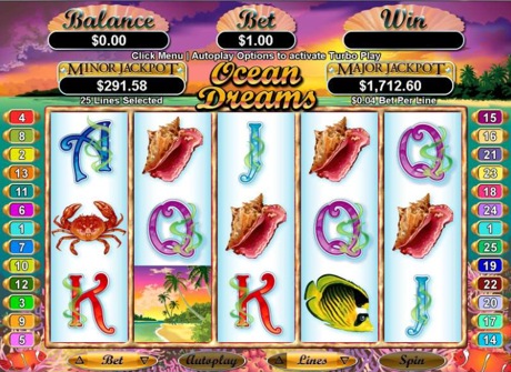 Ocean Dreams - RTG Progressive Slot