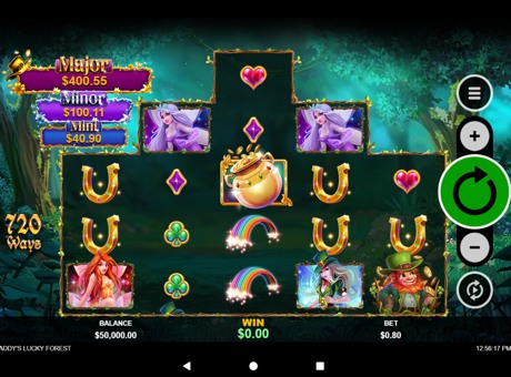 Paddys Lucky Forest - RTG Progressive Slot