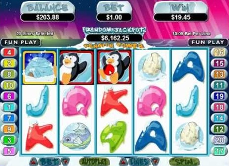 Penguin Power - RTG Progressive Slot