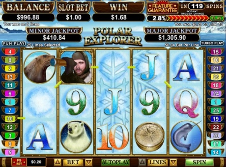 Polar Explorer - RTG Progressive Slot