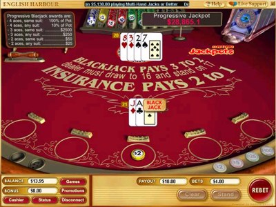 Play Progressive Blackjack Now