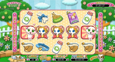 Purrfect Pets - RTG Progressive Slot