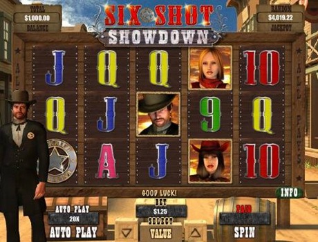 Six Shot Showdown Slot