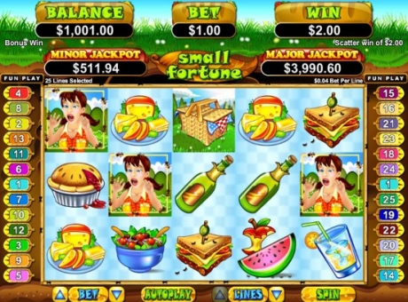 Small Fortune - RTG Progressive Slot