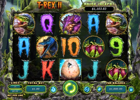 T-Rex II - RTG Progressive Slot