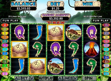 T-Rex - RTG Progressive Slot