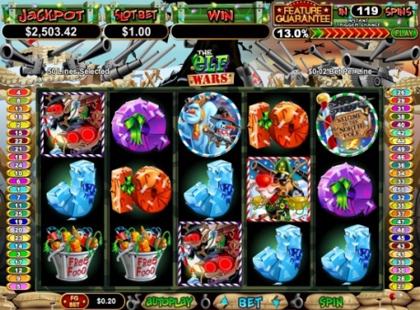 The Elf Wars - RTG Progressive Slot