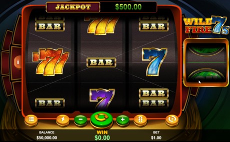 Wild Fire 7s - RTG Progressive Slot